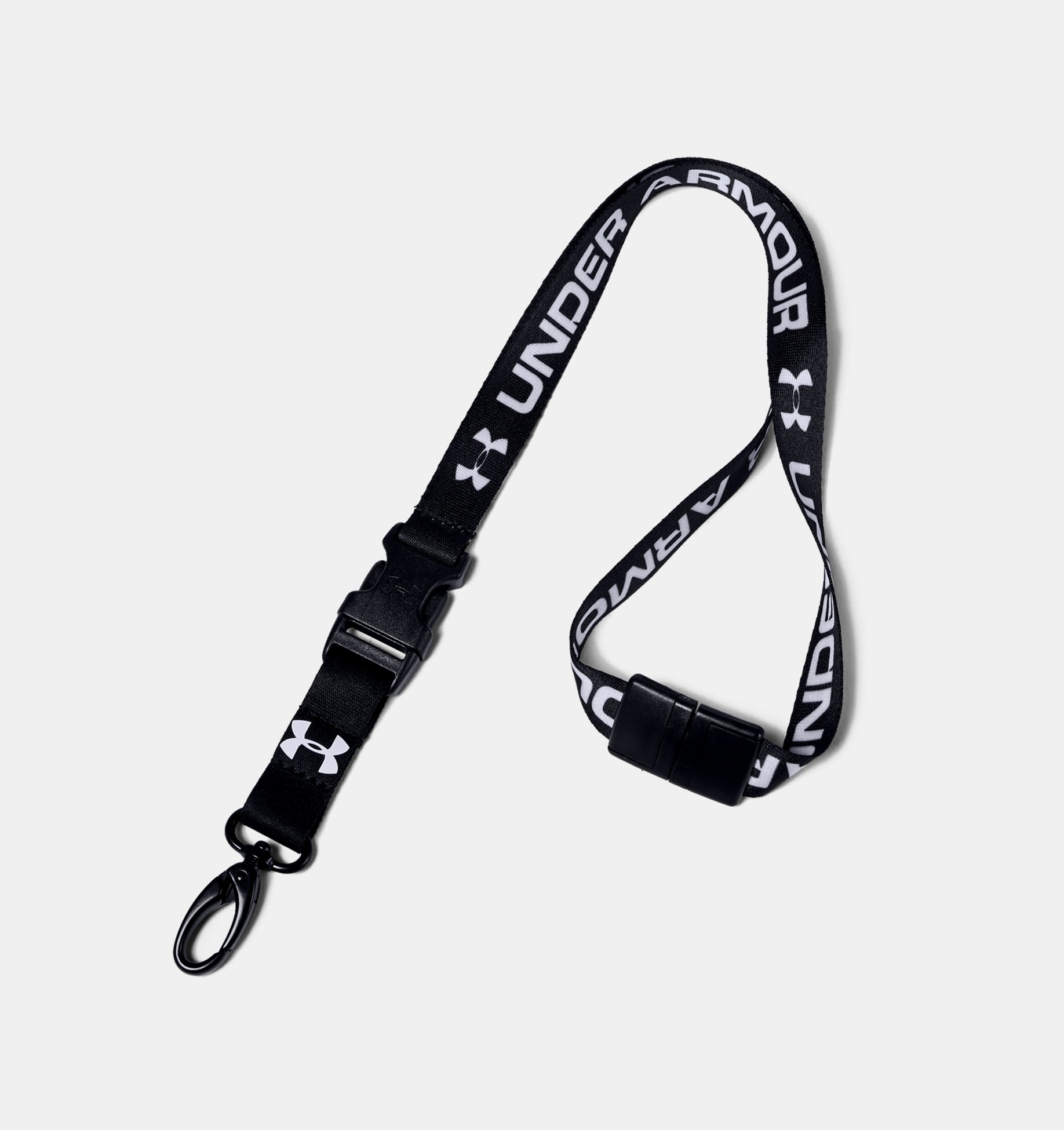 Under Armour Lanyard Inspired Strap Badge ID Holder Detachable Keychain 